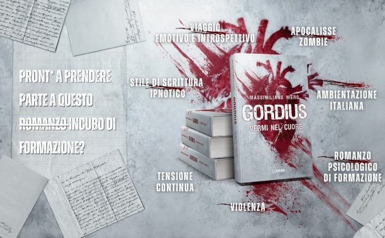 Gordius libro sugli zombie post apocalittico