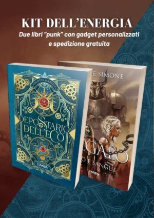 Kit dell'energia libri steampunk dieselpunk